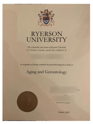 How can one obtain a high-quality certificate from Ryerson University?