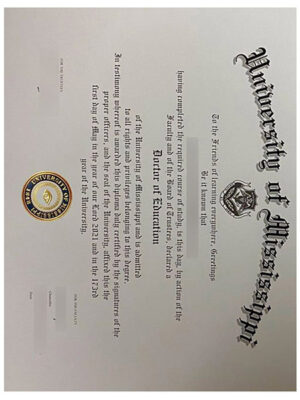 How can I order a diploma certificate from the University of Mississippi?