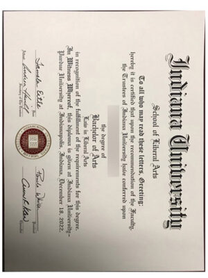 Latest Sample Exhibition of Indiana University Degrees