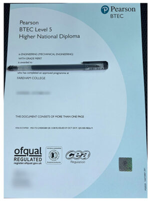 It is highly advisable to obtain a Pearson PTEC certificate.
