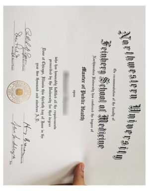 How can one obtain the certificate diploma from Northwestern University in the United States?