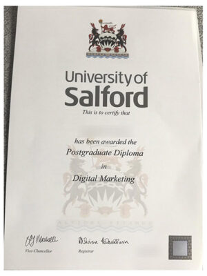 What about the University of Salford?