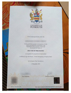 Which website offers high-quality Plymouth University certificates?