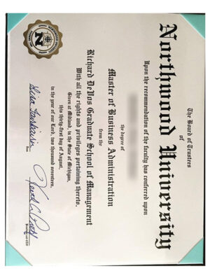 Do you need a certificate diploma from Northwood University?