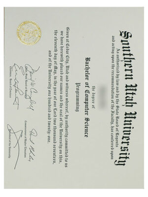 How is the certificate from Southern Utah University?