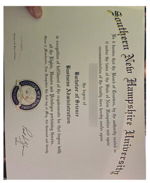 Where can I purchase the certificate from Southern New Hampshire University?
