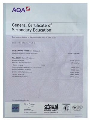 High-quality AQA certificates purchase