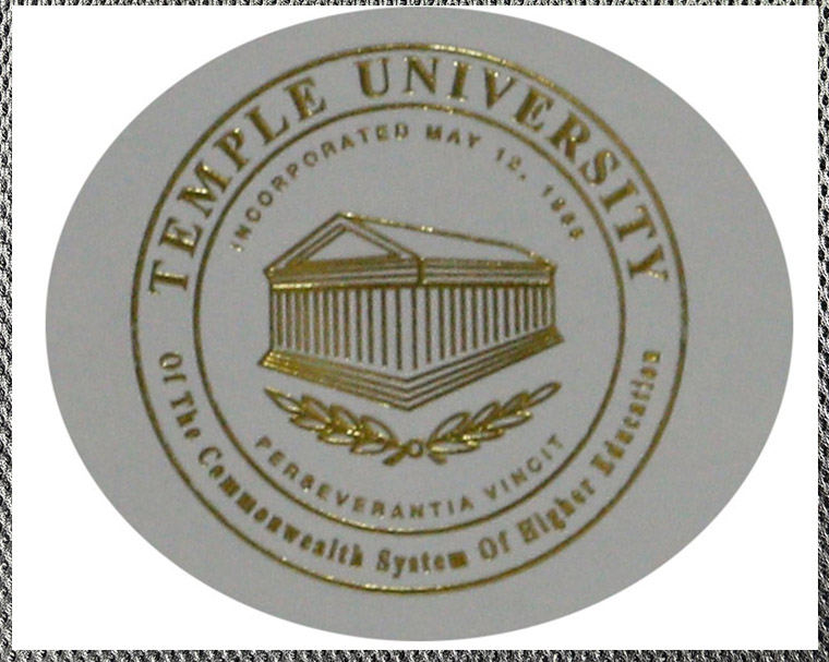 High-quality diploma - Temple University certificate - Image 9