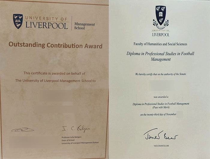 Order the Liverpool University certificate online - Image 8
